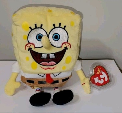 Ty Beanie Baby - SPONGEBOB SQUAREPANTS (8 Inch) NEW MWMTs Stuffed