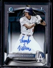 2025 Bowman Draft Landyn Vidourek Chrome Auto 1st Prospect #CPA-LV Dodgers