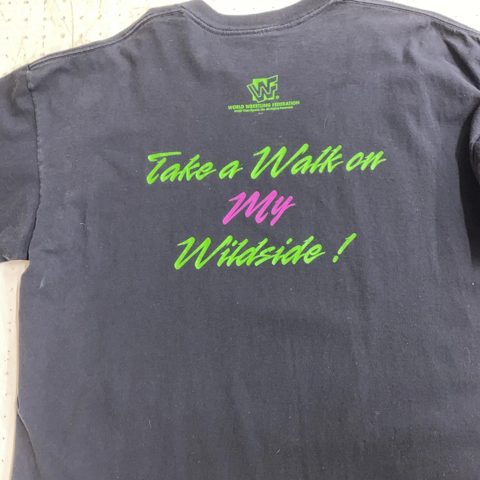 WWF Sable Vintage Camisa Suave Bikini Camiseta 1997 Años 90 Diva WWE WCW ECW Wildside Foto 4 de 4