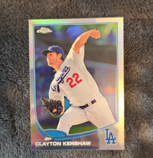Topps Chrome 2013 Clayton Kershaw #175 Refractor Los Angeles Dodgers Baseball