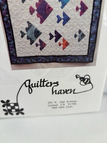 Vintage Quilt Pattern "Rambling Under the Sea" Complete and Unused Fish 1993 - Picture 2 of 6