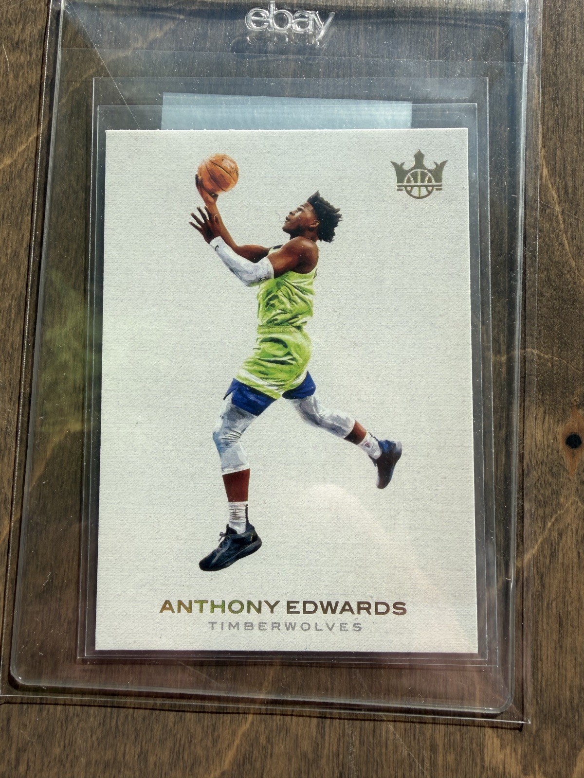 2020-21 Panini Court Kings - Blank Slate Anthony Edwards #19 (RC)