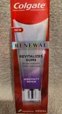 Colgate RENEWAL Revitalizes Gums Whitening Restoration Cool Mint Paste HTF 