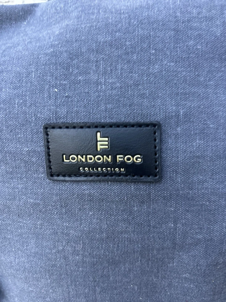 London туман холст сумка-планшет холст в серый и черный унисекс  - Изображение 2 из 4