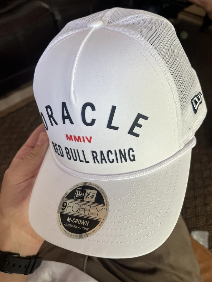 New Era Oracle Red Bull Racing 9FORTY Cuerda de Camionero Ajustable Snapback Deportes Foto 4 de 4