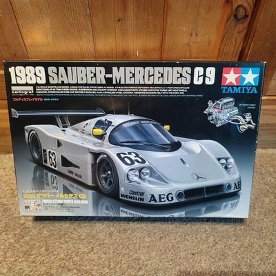 Tamiya - 1989 Sauber Mercedes C9 1:24 Modellauto Bausatz - Brandneu