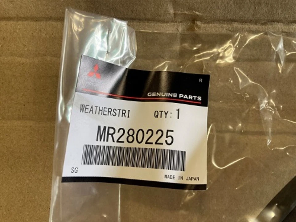 MITSUBISHI GENUINE OEM Mirage 97-02 HOOD-Rear Weatherstrip  - Image 2 of 3