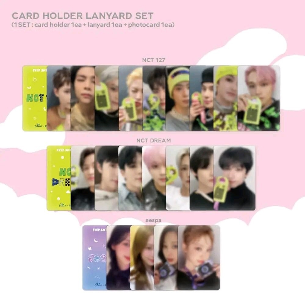 公式] EVERLAND x SMTOWN SEASON.1 - CARD HOLDER LANYARD SET