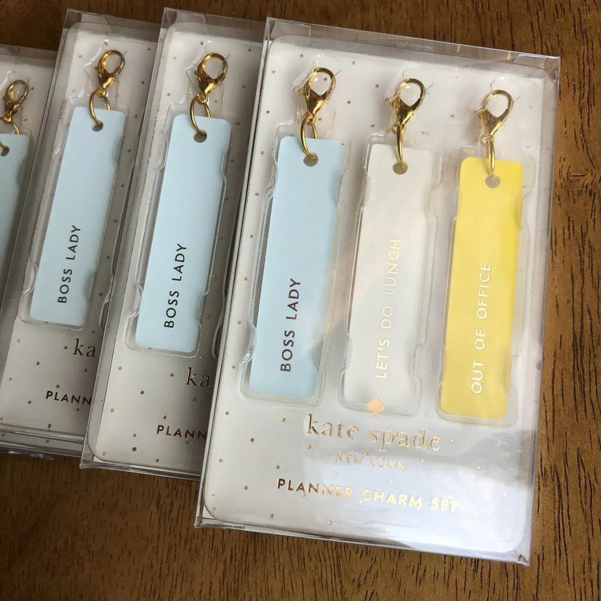 Kate spade planner best sale charms