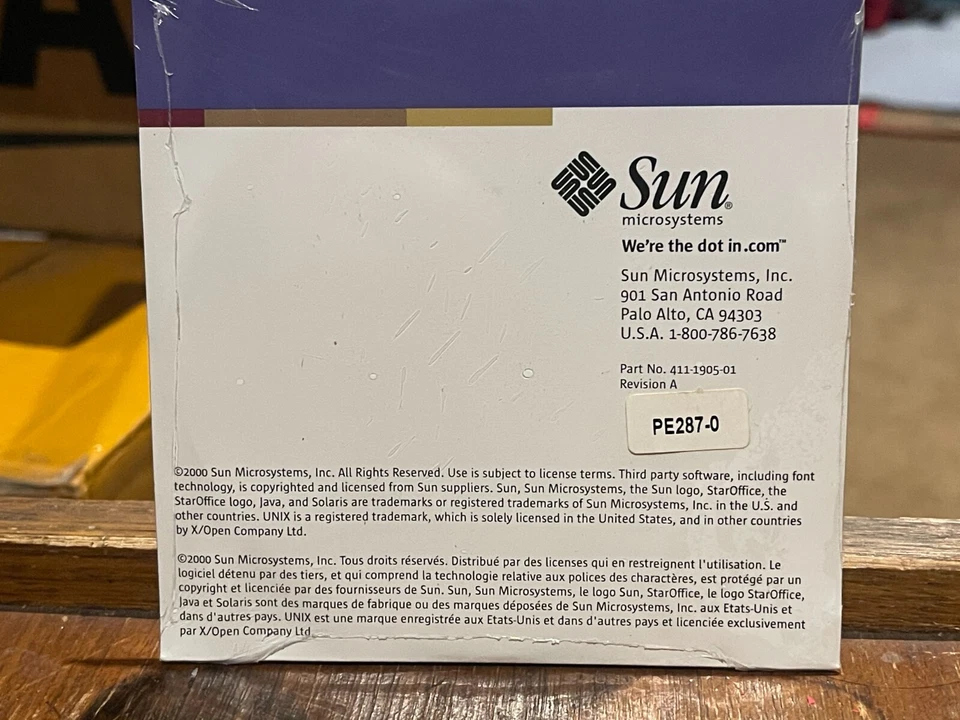 STAROFFICE 5.2 SUN Microsystems Free Software English CD-ROM - Image 2 of 3