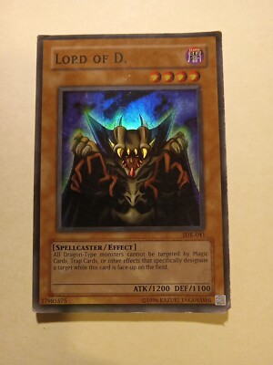 Lord of D. SDK-041 Starter Deck: Kaiba 1st Edition
