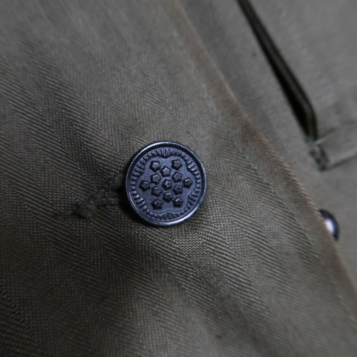 Vintage US Army M43 HBT Jacket Military Shirt WW2 OD 36R 13 Vintage US Army M43 HBT Jacket Military Shirt WW2 OD 36R 13