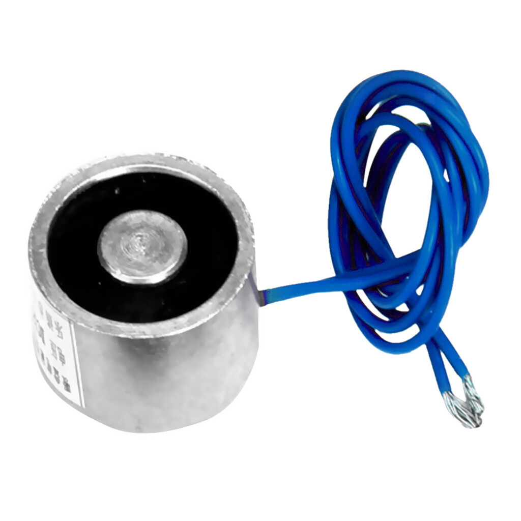DC 12V Elektromagnet Holding Electromagnet Lift Hubmagnet ZYE1-P20/15 5 ...