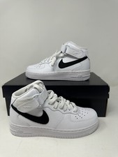 Nike Air Force 1 '07 Mid Top Sneakers Women Sizes Black/White Noir DZ5211-100