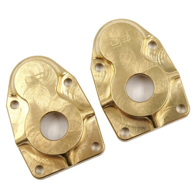 Yeah Racing Assale Copriportale Ottone Per Axial Capra SCX10 III 20g AXCP-003