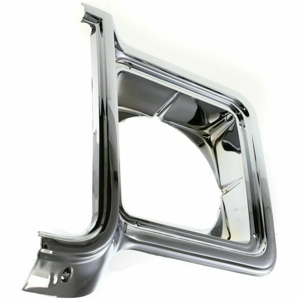NEW Chrome Headlight Bezel Trim Set for R&L 73-78 Chevy GMC Pickup Blazer Jimmy - Image 3 of 4