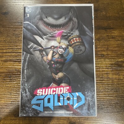 SUICIDE SQUAD #1 * NM+ * RYAN BROWN TRADE DRESS VARIANT HARLEY QUINN ...