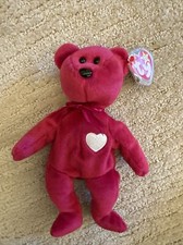 Valentina Rare TY Beanie Baby Tag Errors 1998/99 With Hologram New