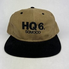 SONOCO HQ 6 Packaging Vintage Truckers Hat Park Avenue SnapBack Cap Made In USA