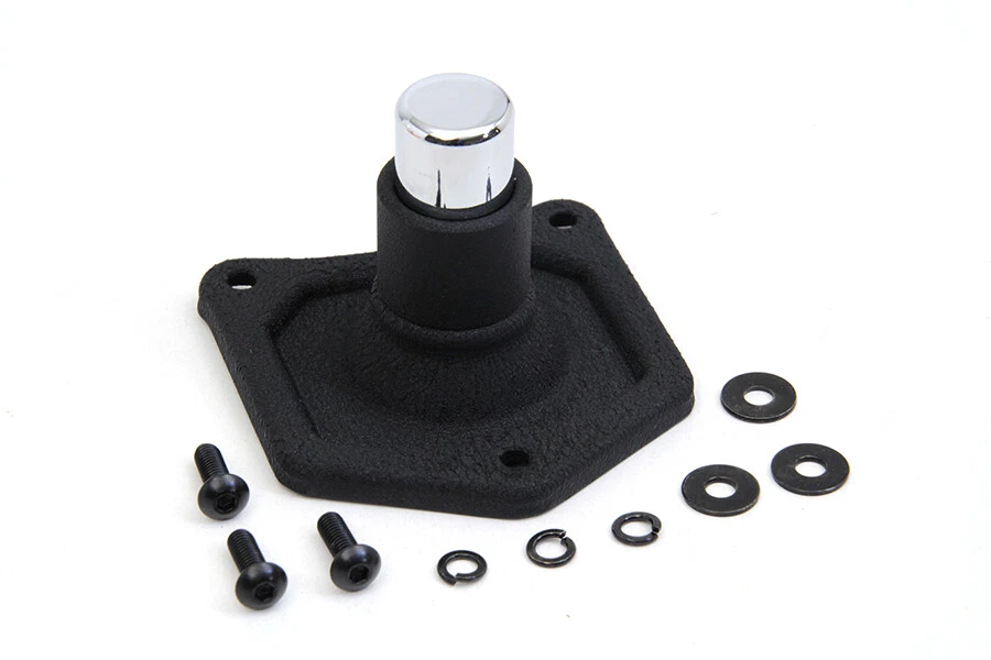 Botón de arranque remoto negro para Harley Davidson por V-Twin Foto 2 de 2