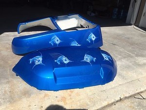 custom painted golf cart bodies