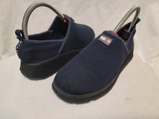 Tommy Hilfiger Womens Navy Loafers Sz 8.5 M