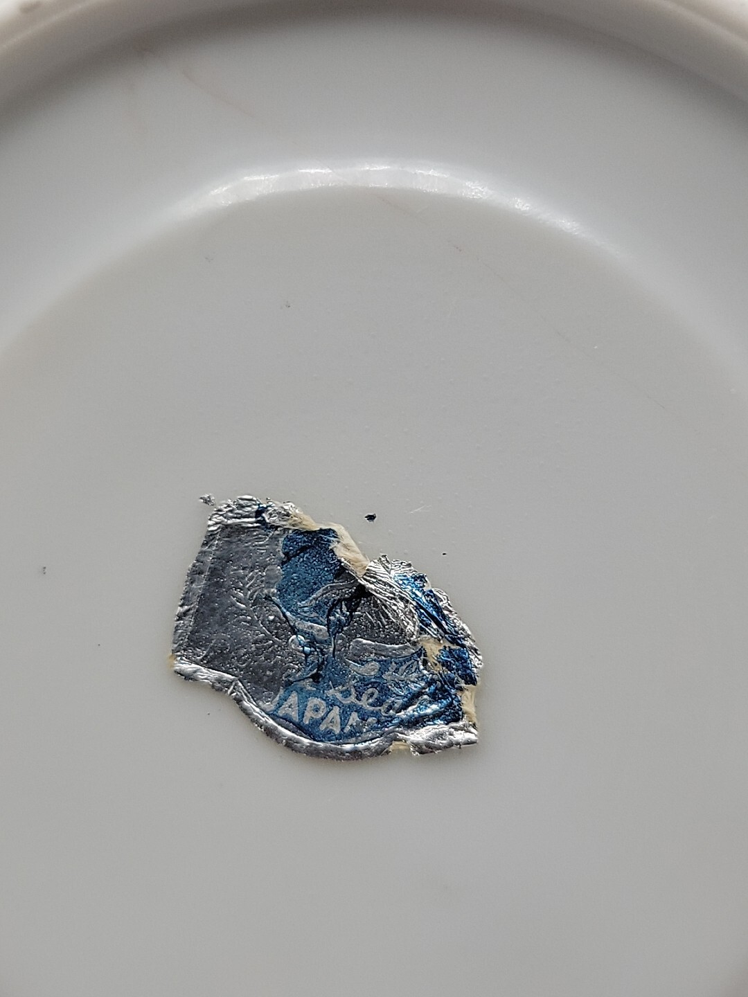 Red Demitasse Courting Couple Footed Gilded Small Cup and Saucer Vintage Japan