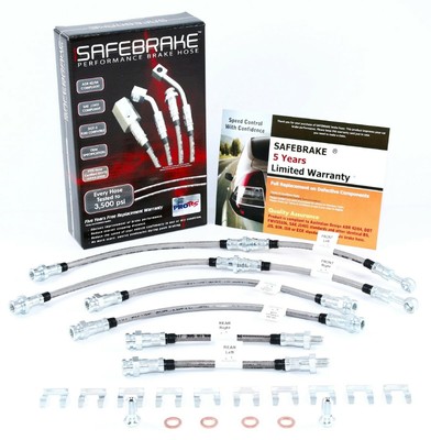 Proton Preve 1.6L 2011-2019 brake upgrade - SAFEBRAKE Performance Hoses
