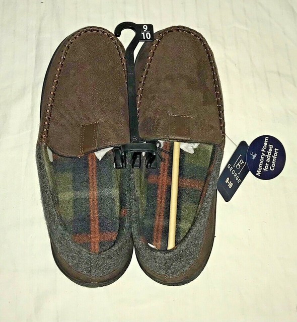 george memory foam slippers