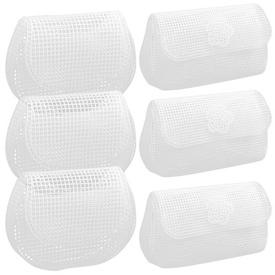 6 Pcs Purse Cut Mesh Kits Aus Kunststoffgewebe Kind Reisen Nähzubehör
