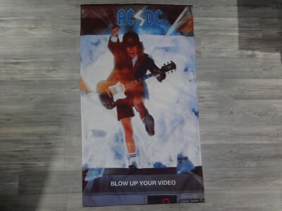 AC/DC Flag Flagge Poster Heavy Metal Hard Rock Dio 667