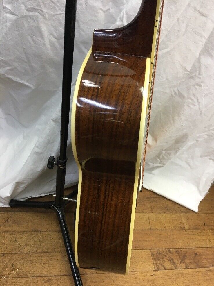 Acoustic Folk Guitar Aria Meister AMS-01N Model Natural SN Acoustic Folk Guitar Aria Meister AMS-01N Model Natural SN