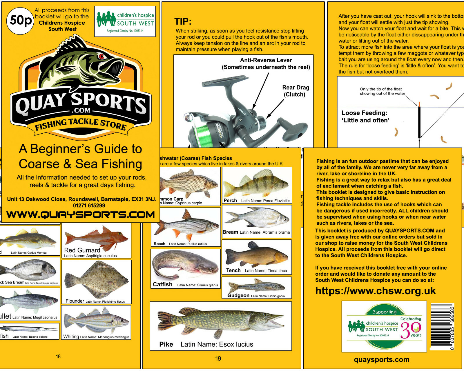 Complete Starter Junior Beginner Kids Fishing Rod & Reel Kit Set Inc