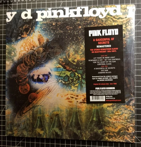 PINK FLOYD A Saucerful Of Secrets LP NEW w/ HYPE 2016 GERMANY PRESS Vinyl IMPORT