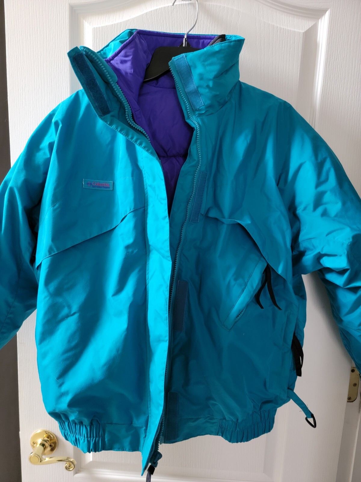 Columbia Powder Keg Vintage 90s Ski Jacket Women's L … Gem