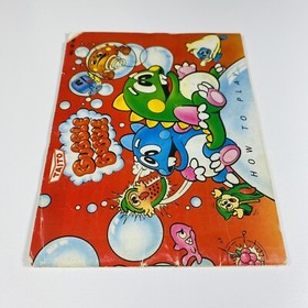 Bubble Bobble NES Nintendo Original Instruction Manual Booklet Only