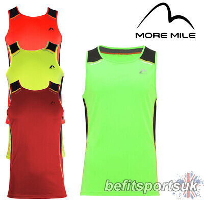 More Mile More-Tech Sleeveless Mens Running Top
