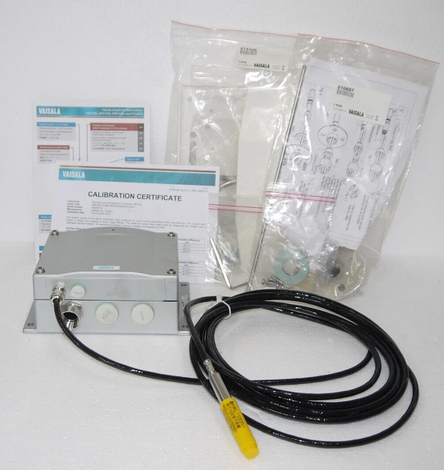 Vaisala HMT333 3F0B001BCAB200B3ACCAAA1 Humidity/Temperature Transmitter New - Image 2 of 4