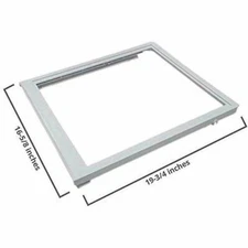 Upper Crisper Pan Cover for Frigidaire FFHS2611PFBA FFSS2615TE0 FFSS2614QS0 NEW
