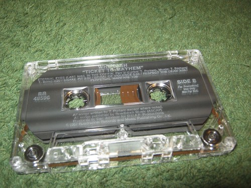 Whiplash - Ticket To Mayhem (cassette) - Picture 11 of 11