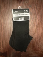 Youth Kids Champs Sports 3 Pk Gear Socks Shoe Size 10C-5y