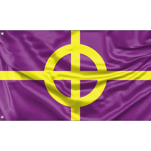 Nevis Flagge Im Querformat – 90x150 Cm, 1,35 M², Made In Germany – Wetterfeste Fahne Mit Metallösen Für Mast