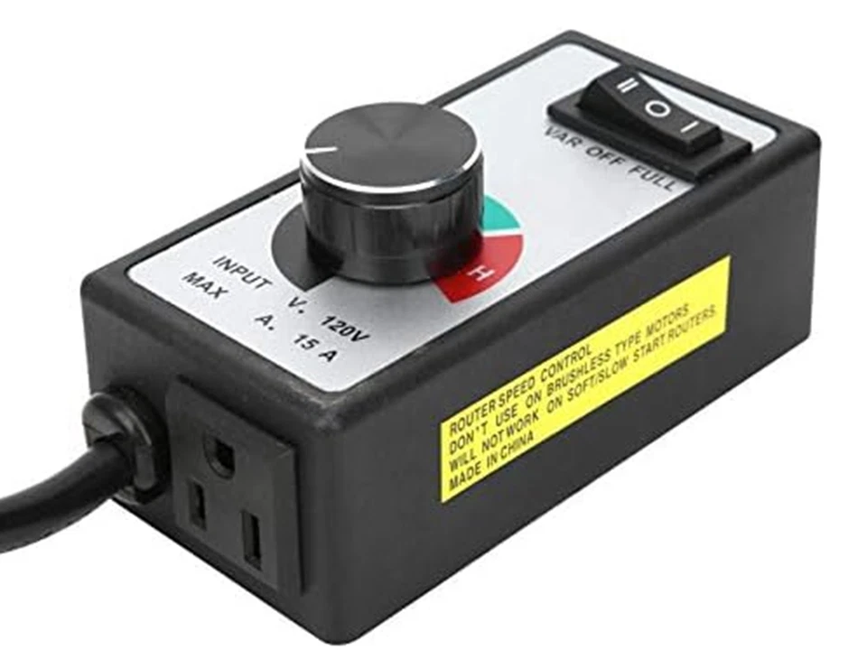 Speed Variable Controller Adjuster 120V 15A US Plug for Vent Blower inline Fan - Image 3 of 4