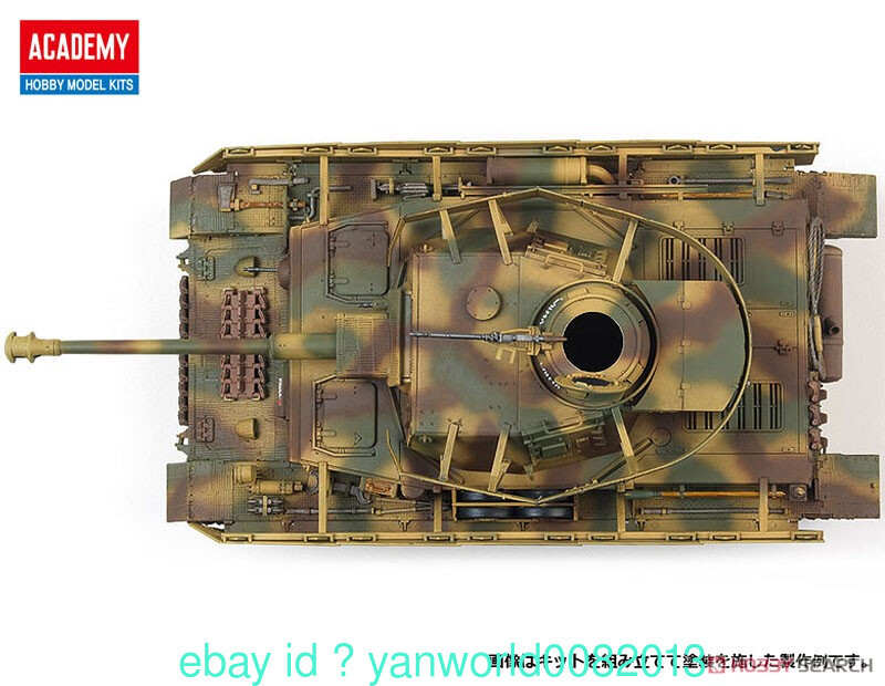Pz.Kpfw.IV Ausf.H 1/35モデルキット itl556578-135-italeri-pzkpfw-