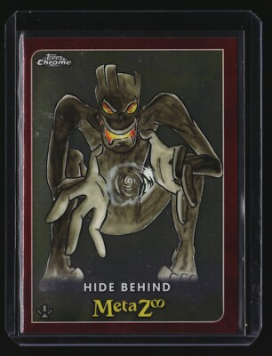 MetaZoo HIDE BEHIND #98 (2022 Topps Chrome Base) NM/Near Mint