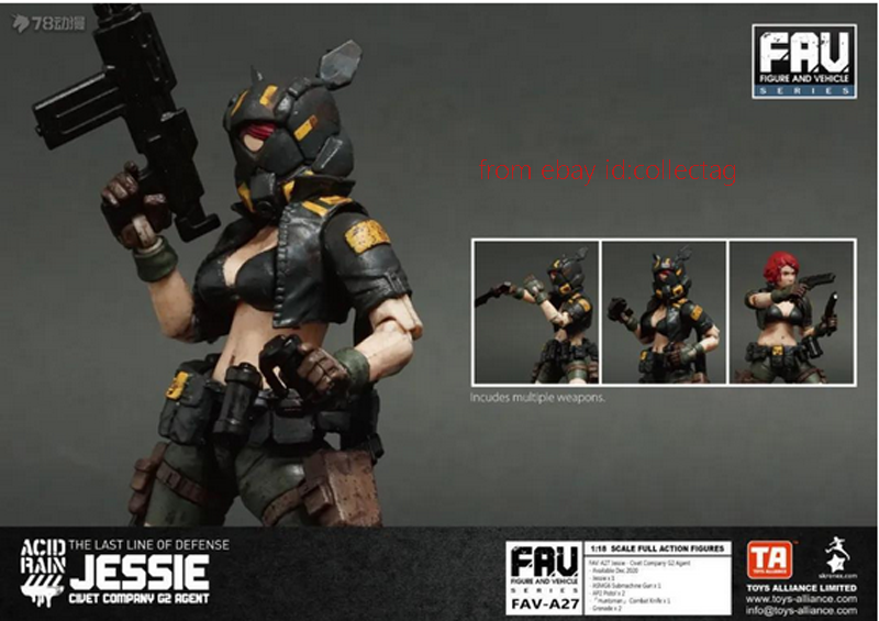 アシッドレイン　ACID RAIN FAV-A27 ジェシー　 3.75インチ アシッドレイン ACID RAIN FAV-A27 ジェシー 3.75インチ - メルカリ