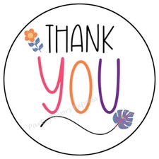 THANK YOU ENVELOPE SEALS LABELS STICKERS PARTY FAVORS