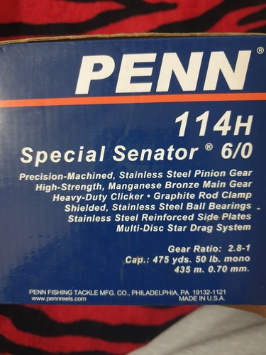 Bobine (spool) De Rechange Newell Pour Moulinet Penn Senator 114H/114HL - Très Rare - Occasion USA
