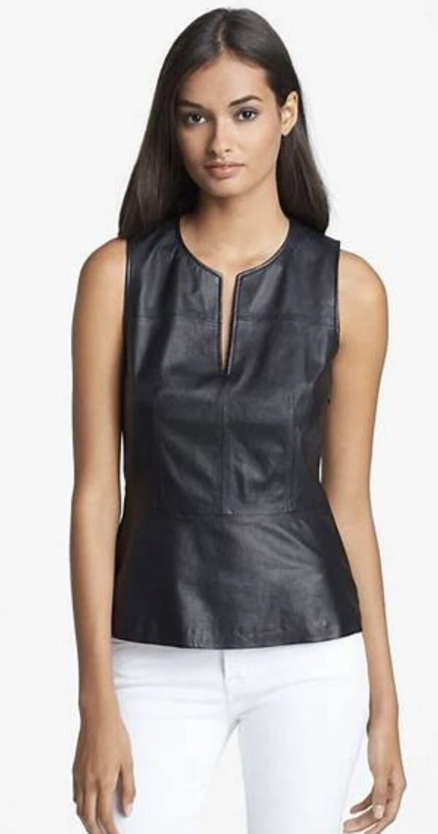 Theory leather top clearance