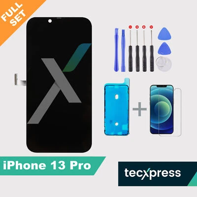 TECXPRESS iPhone 13 Pro Display Ersatz OLED LCD Bildschirm Touch Screen Incell Retina TFT